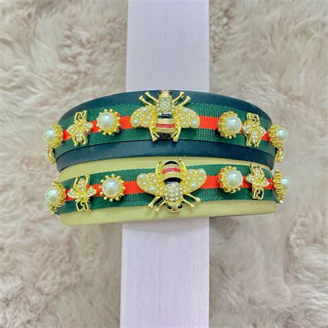 gucci headband with bee|gucci headband transparent.